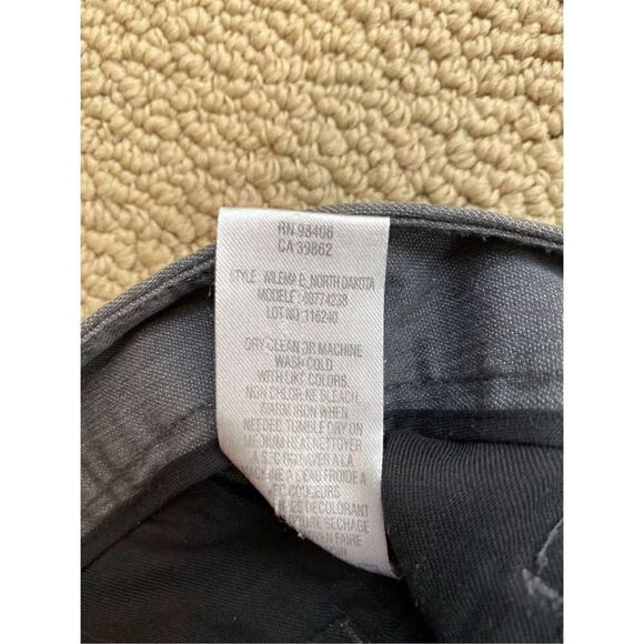 THEORY "Marcus D" Tailored Charcoal Pants Career Bootcut Low Rise Workwear size - Picture 7 of 7